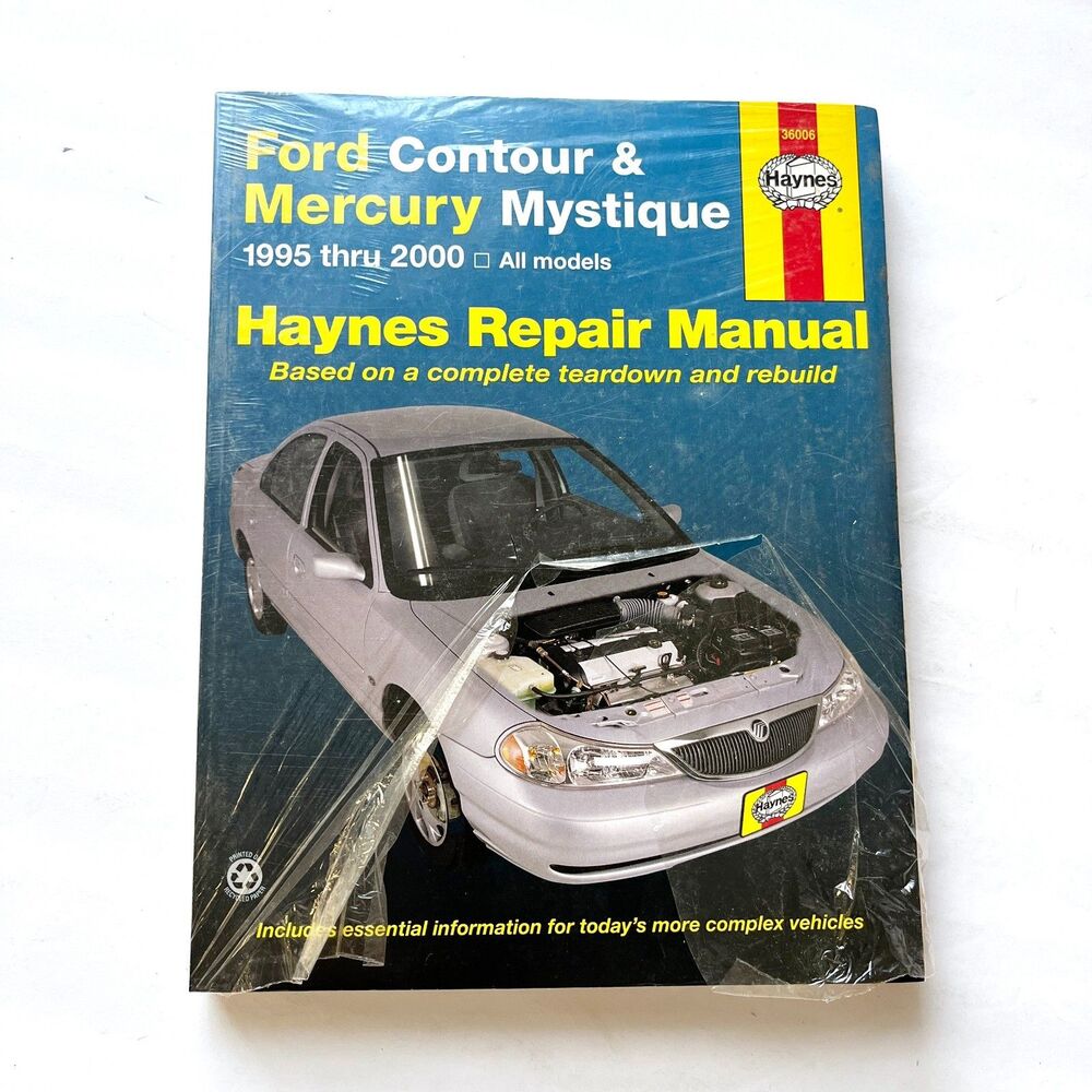 Haynes Repair Manual Ford Contour & Mercury Mystique 1995-2000 #36006